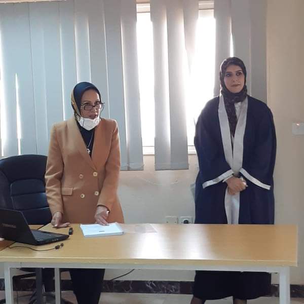 مناقشة رسالة علمية عن الحشو وعلاج الجذور