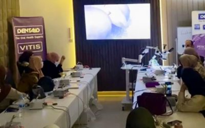 اليوم الرابع للتدريب العملي على جهاز CBCT للطلبة الأوائل