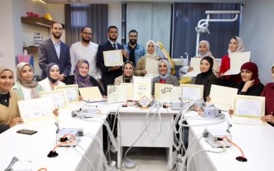 طب الأسنان يختتم فعاليات التدريب العملي لأوائل الكلية