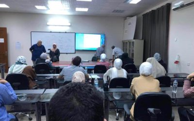 طلاب الماجستير بكلية طب وجراحة الفم والأسنان، يمتحنون في مادة التشريح العام