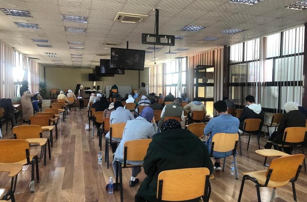 انتهاء الامتحانات النظرية لمادة أمراض وعلاج اللثة