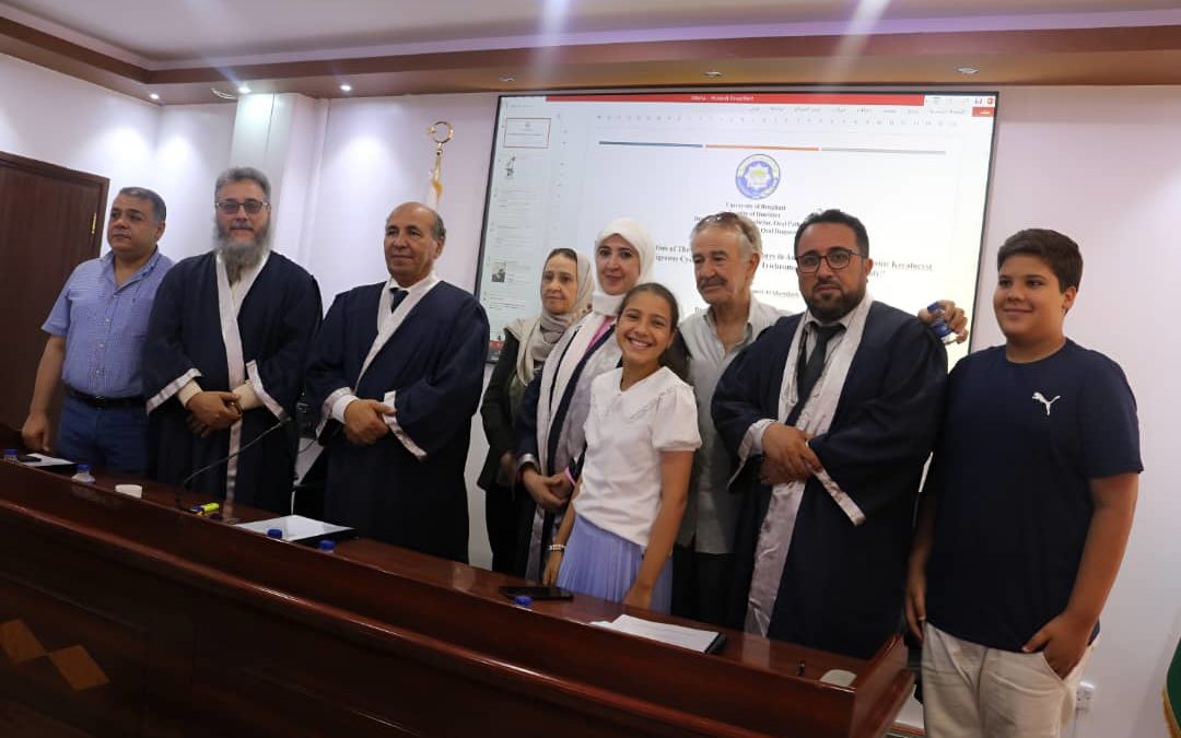 مقارنة ألياف الكولاجين في كل من الورم الاميني والكيس المتقرن السني والكيس التاجي باستعمال صبغة ميسون تريكروم