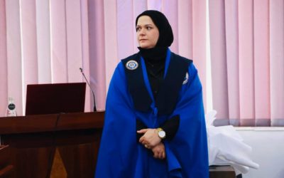 مناقشة رسالة ماجستير في قسم العلاج التحفظي وعلاج الجذور بكلية طب الأسنان