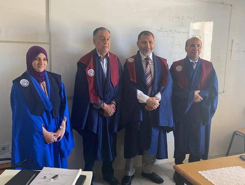 مناقشة رسالة ماجستير متميزة بقسم أمراض الفم حول الخلايا الحمضات في بعض أمراض الفم